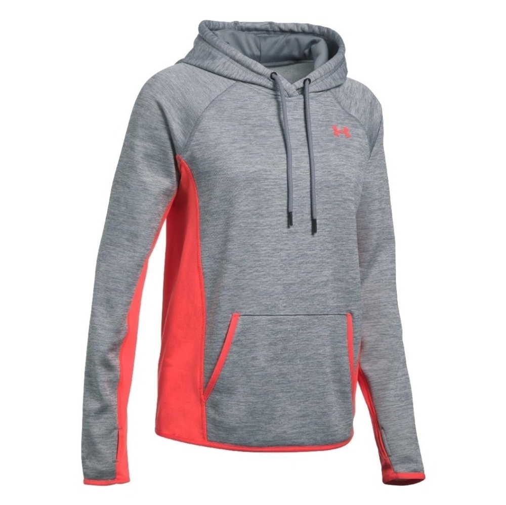 Under Armour Gray and Red Hoodie